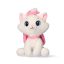 Disney Marie White 3D plush figure with hanger, bag decoration 13 cm