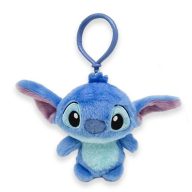   Disney Lilo and Stitch Blue 3D plush figure with hook, bag decoration 12 cm