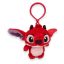 Disney Lilo and Stitch Pink Red 3D plush figure with hanger, bag charm 12 cm