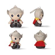 Avengers Thor 3D plush figure with hook, bag charm 13 cm