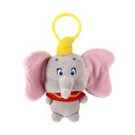   Disney Dumbo Grey 3D plush figure with hanger, bag decoration 13 cm