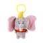 Disney Dumbo Grey 3D plush figure with hanger, bag decoration 13 cm