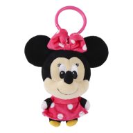   Disney Minnie  Smile 3D Plush Figure with Hanger, Bag Charm 13 cm