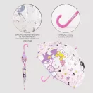 Hello Kitty Happy Friends children's transparent umbrella Ø71 cm