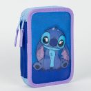 Disney Lilo and Stitch pencil case filled 2-tier