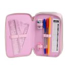 Disney Minnie  Music pencil case with supplies, 3 layers