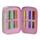 Hello Kitty Club pencil case pre-filled 3 layers