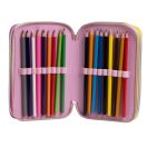 Barbie Bestie Vibes Loaded Pencil Case, 3-level