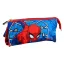Superman Comic Spiderman Action 3-compartment pencil case 23 cm