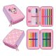 Disney Minnie  Heart 2-level filled pencil case