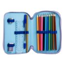 Disney Lilo and Stitch Scrump filled pencil case 2-level