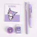 Hello Kitty Kuromi plush filled pencil case