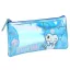 Hello Kitty Blue Iridescent children's cosmetic bag, pencil case
