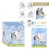 Bluey To Wave paint by numbers set