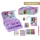 Gabby's Dollhouse stationery set in suitcase