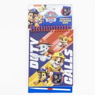 Paw Patrol Duty Calls scratch image scratch and coloring set