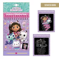   Gabby's Dollhouse Tasty scratch coloring and engraving set