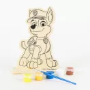 Paw Patrol Chase paintable wooden figure