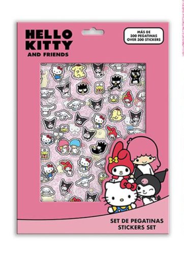 Hello Kitty Friends sticker set, 300 pcs