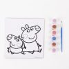Peppa Pig Fun number painting set
