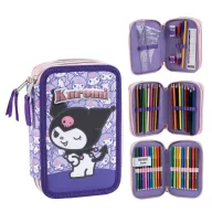 Hello Kitty Little Rebel 3-tier filled pencil case Giotto