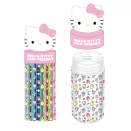 Hello Kitty Pink 18-piece felt-tip pen set with 3D holder