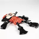 Disney Minnie Dots squeaky rope dog toy 26 cm