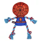 Spiderman Hero squeaky rope dog toy 26 cm