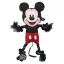 Disney Mickey Classic squeaky rope dog toy 26 cm