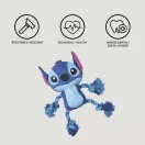 Disney Lilo and Stitch Alien squeaky rope dog toy 26 cm