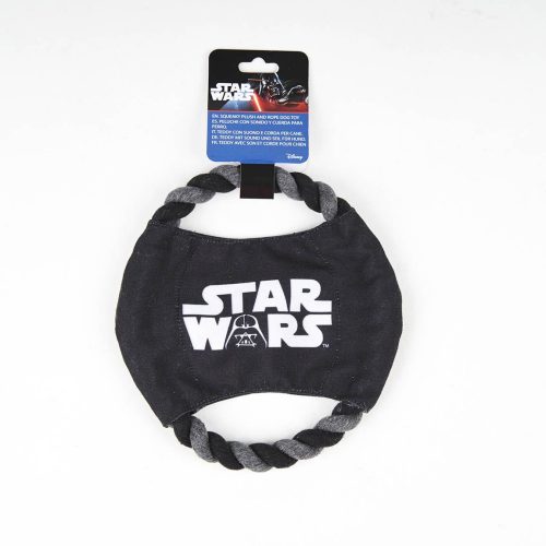 Star Wars Whistling frisbee and rope dog toy