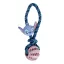 Disney Lilo and Stitch Alien rope dog toy with TPR ball 24 cm
