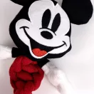 Disney Mickey Smile squeaky rope dog toy 27 cm