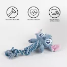 Disney Lilo and Stitch Little squeaky rope dog toy 30 cm