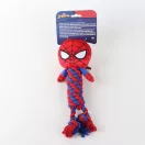 Spiderman Web Hero squeaky rope dog toy 30 cm