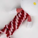 Hello Kitty Red squeaky rope dog toy 30 cm