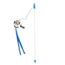Real Madrid Blue cat fishing rod, cat toy