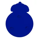 Real Madrid Blue silicone feeding mat 23 cm