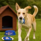 Real Madrid Blue pet gift set with 3 pieces