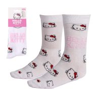 Hello Kitty White adult long leg socks 36/43