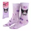 Hello Kitty Kuromi Purple adult long tube socks 36/43