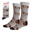 Gremlins Grey adult long socks 36/43