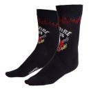 Stranger Things Hellfire Club adult long socks 38/45