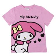   Hello Kitty My Melody Pink child short t-shirt, top 6 - 12 years / 116 - 152 cm