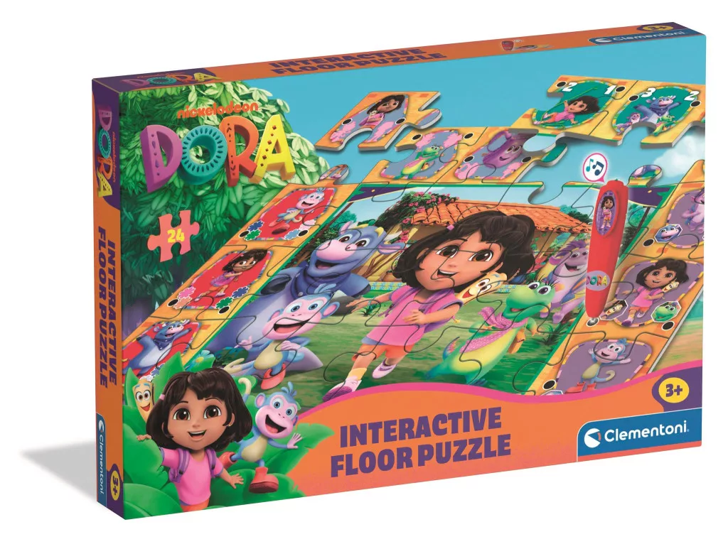 Dora the Explorer Adventure interactive 24-piece puzzle Clementoni - J