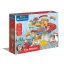 Colour Fun Fire Station Development Set with Tumble Car Clementoni