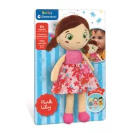 Colour Pink Lily Plush Doll Clementoni
