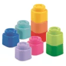 Colour Clemmy soft building block set of 9 pcs Clementoni
