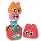 Animals Matrioska Colorful Baby Building Set Clementoni