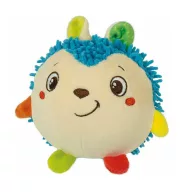   Animals Spiky Hedgehog plush ball figure, baby rattle Clementoni